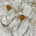 Tory Burch braided benton thong sandal sz6.5