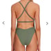 Body Glove Ibiza MISSY Ribbed One Piece in cactus green
