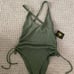 Body Glove Ibiza MISSY Ribbed One Piece in cactus green