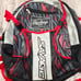 Rawlings Savage Backpack T-Ball Youth Baseball & Softball Red Black and Gray