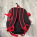 Rawlings Savage Backpack T-Ball Youth Baseball & Softball Red Black and Gray