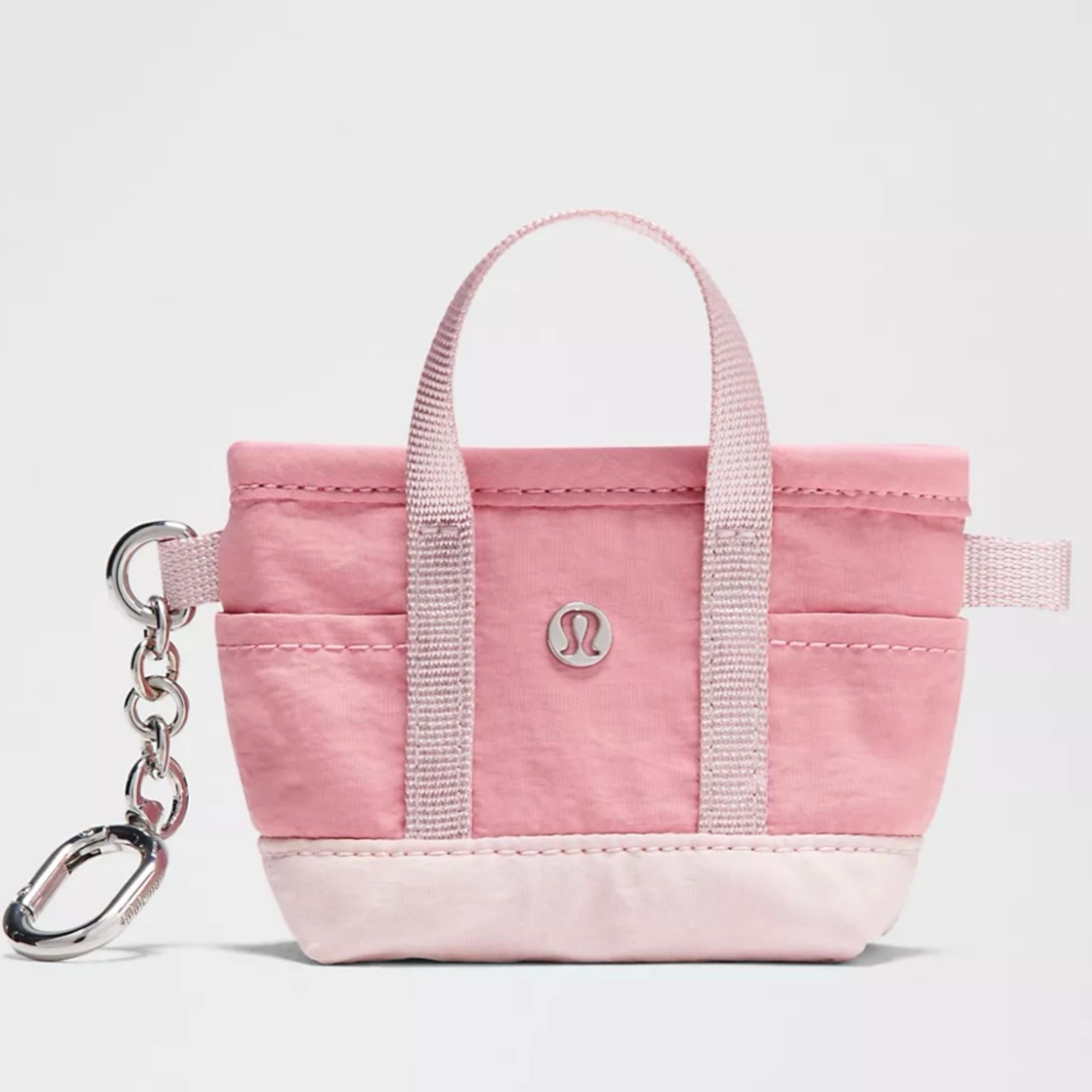NWT Lululemon Athletica Daily Multi-Pocket Nano Tote Bag - Pink Tide/Flush Pink