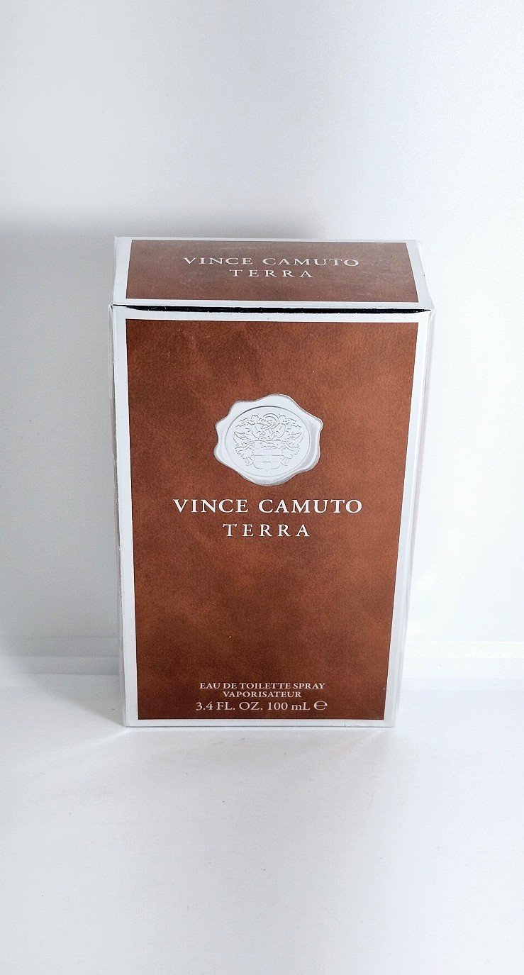 TERRA-VINCE CAMUTO FOR MEN-EDT-SPRAY-3.4 OZ-100 ML-AUTHENTIC-MADE IN USA