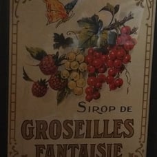 SIROP DE GROSEILLES FANTAISIE
