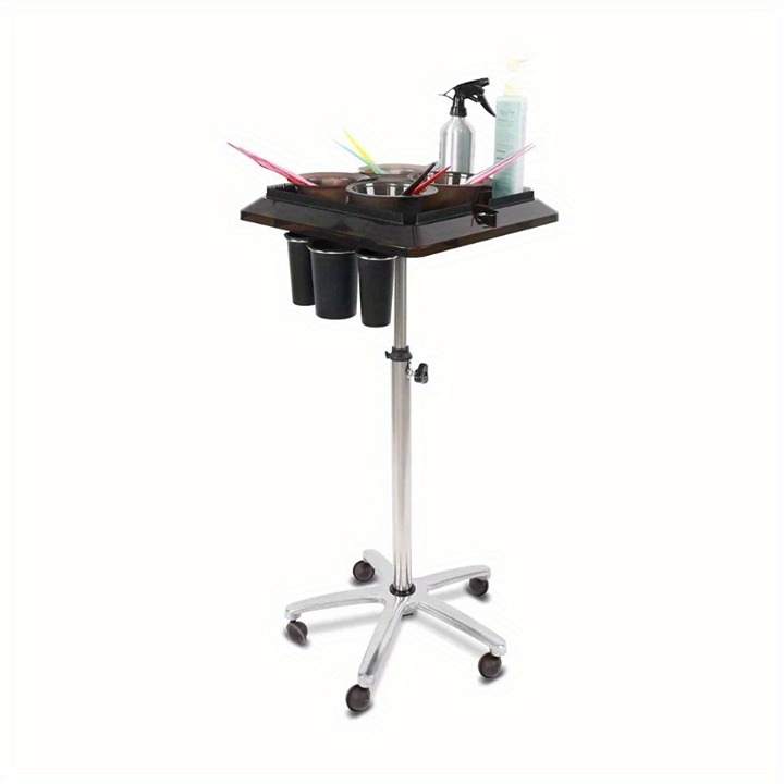 Professional Beauty Salon Trolley Rolling Hair Salon Tray Cart Movable Hair