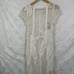 Rebecca Minkoff White Ivy Embroidered Zip Sheer Mesh Dress Size 4 NWT 398