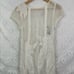 Rebecca Minkoff White Ivy Embroidered Zip Sheer Mesh Dress Size 4 NWT 398
