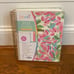 Livewell 2025 Calendar Daily /Monthly Planner, 7 x 9 New Year Fashion Floral