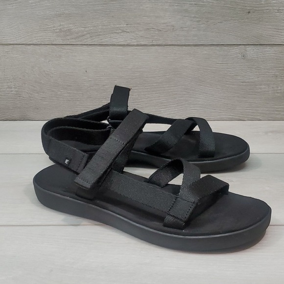 Everlane Womens Ankle Leather Flats Sandals shoes sz 9