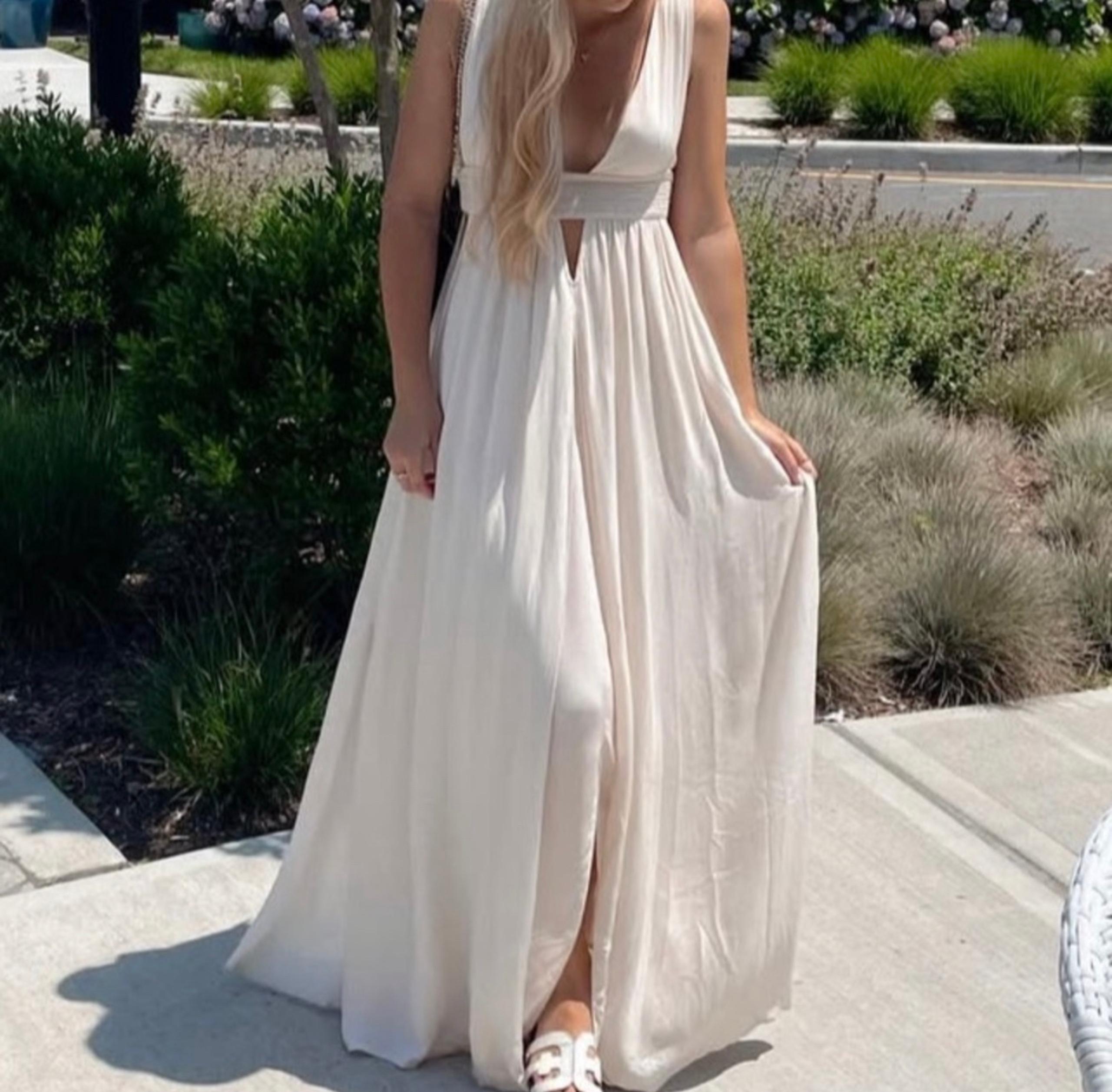 Indah Anjeli Empire Maxi Dress