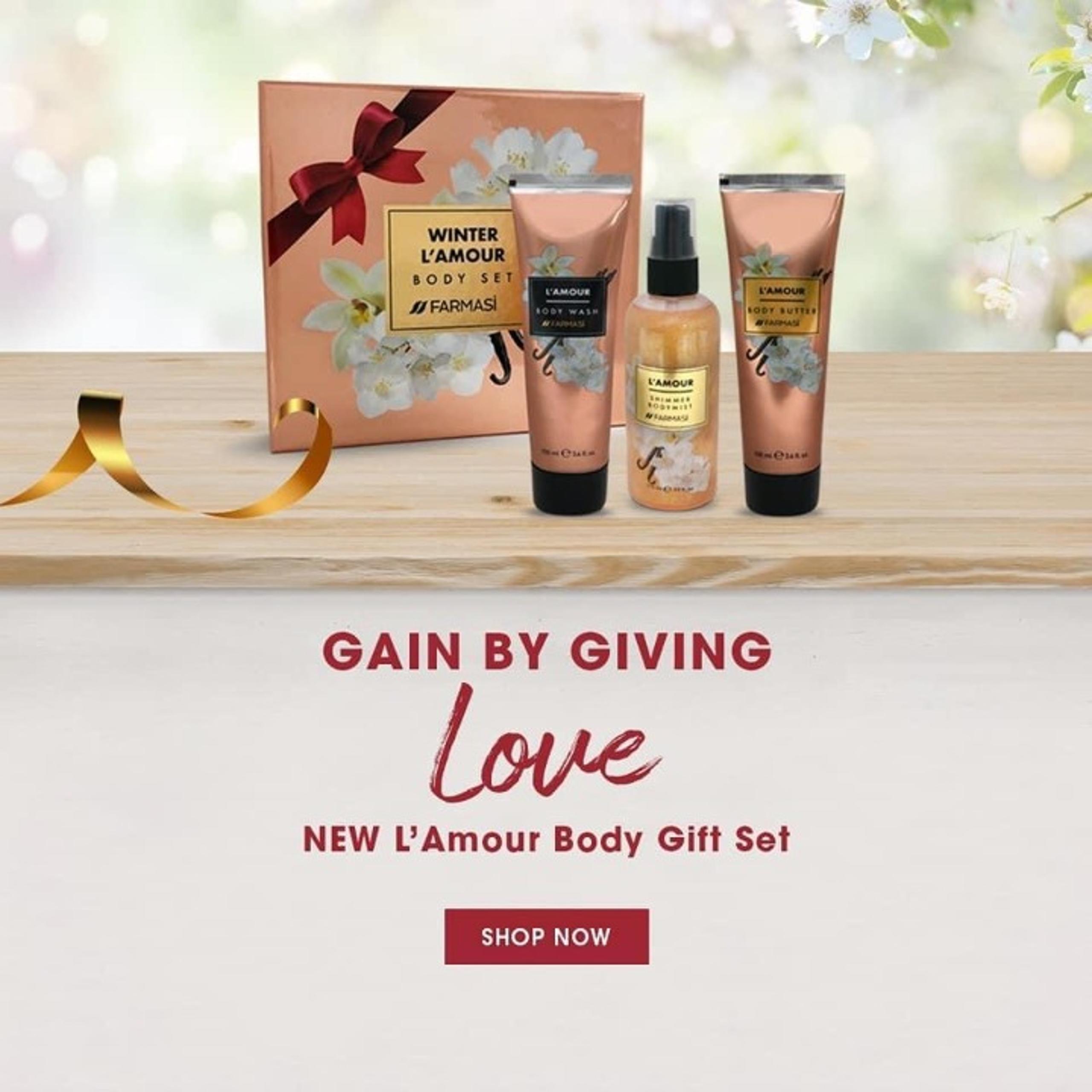 Farmasi Winter L'Amour Body Set