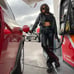 The Kript Briar Faux Leather pants