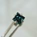 .18ct 3mm PRINCESS CUT 100% REAL BLUE DIAMOND LABRET BODY,CERT 1/4,5/16,3/8,7 /1