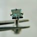 .18ct 3mm PRINCESS CUT 100% REAL BLUE DIAMOND LABRET BODY,CERT 1/4,5/16,3/8,7 /1
