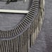 Kobi Halperin Delia Sweater Small Gray Wool Blend Embellished Beaded Stretch