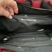 TOMMY BAHAMA RED/BLACK CHRISTMAS PLAID NYLON WEEKENDER BAG