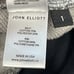 John Elliott Escobar Jogger Sweatpants Gray Black Duo Lounge Athleisure Sz 1