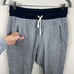 John Elliott Escobar Jogger Sweatpants Gray Black Duo Lounge Athleisure Sz 1