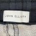 John Elliott Escobar Jogger Sweatpants Gray Black Duo Lounge Athleisure Sz 1