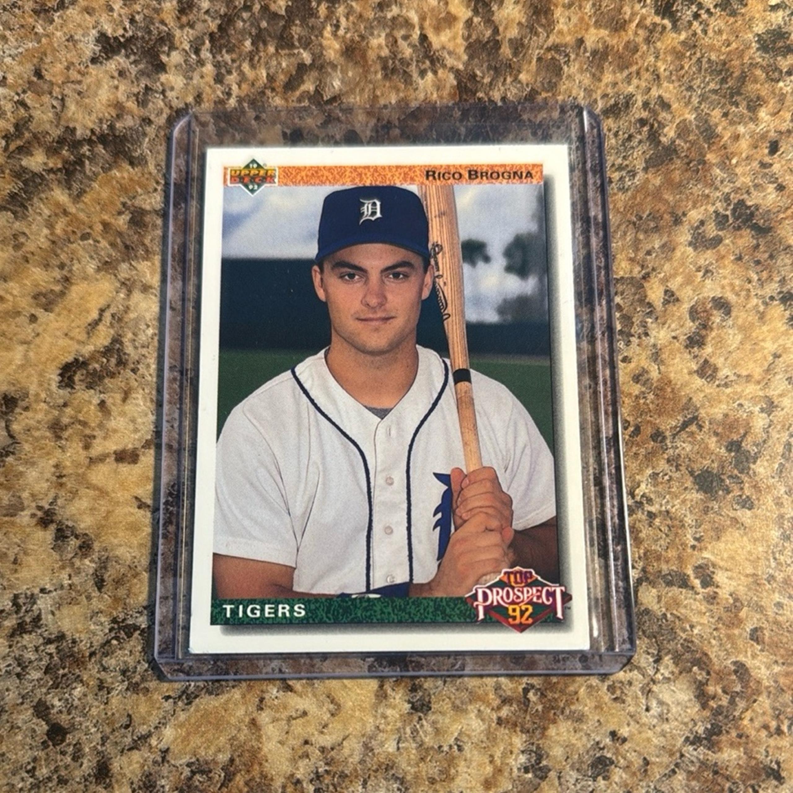 1992 Upper Deck Rico Brogna #74 Baseball Trading Card Item #ME3972