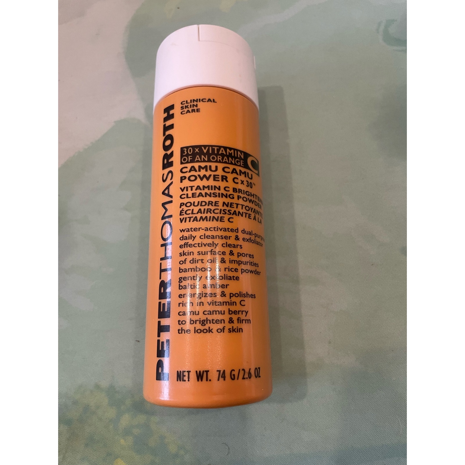 60% Full Peter Thomas Roth Camu Camu Vitamin C Brightening Cleansing Powder RARE
