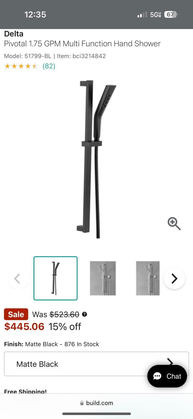Delta Hand Shower Faucet