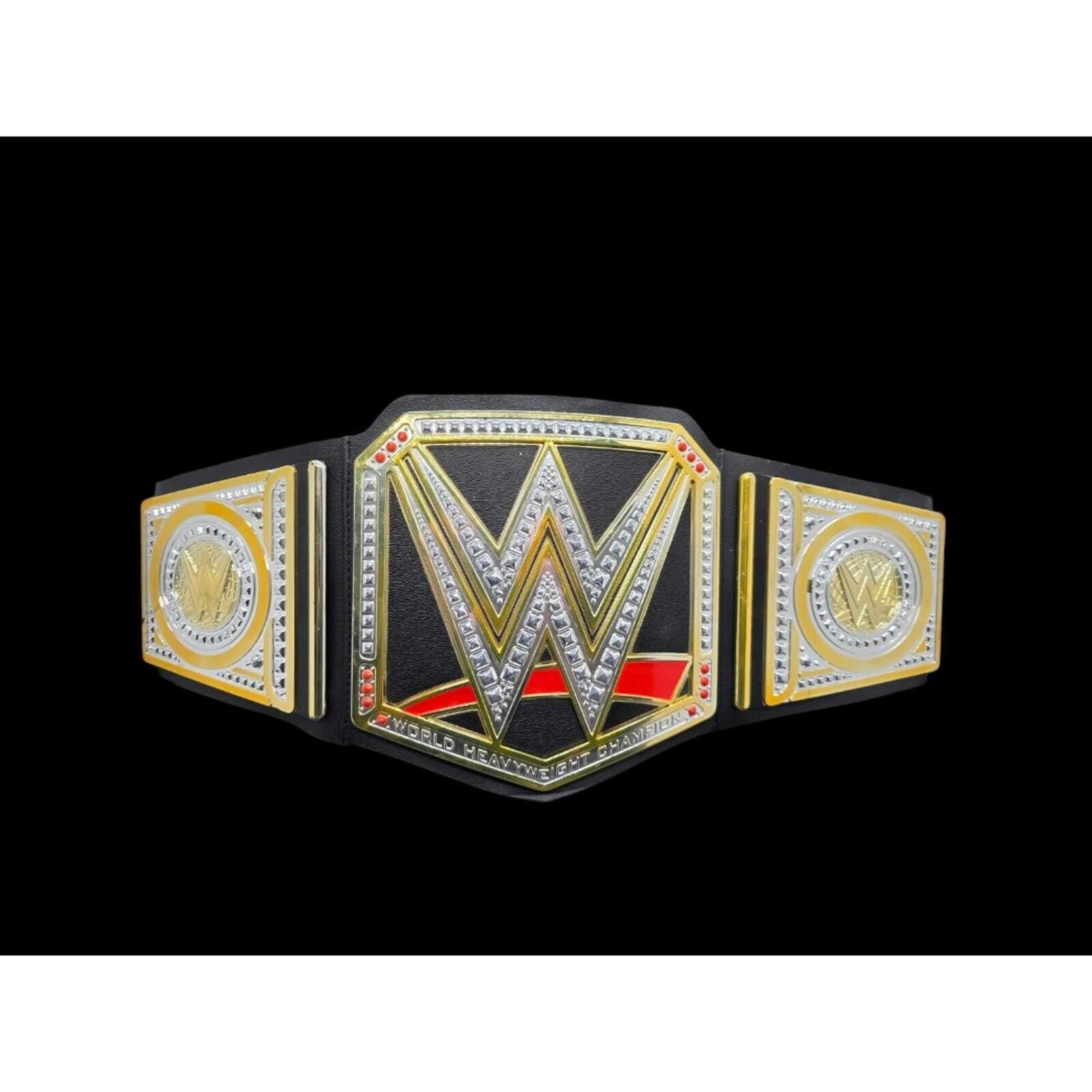 WWE World Heavyweight Champion Belt Replica 2014 Mattel Kids Toy Wrestling Title