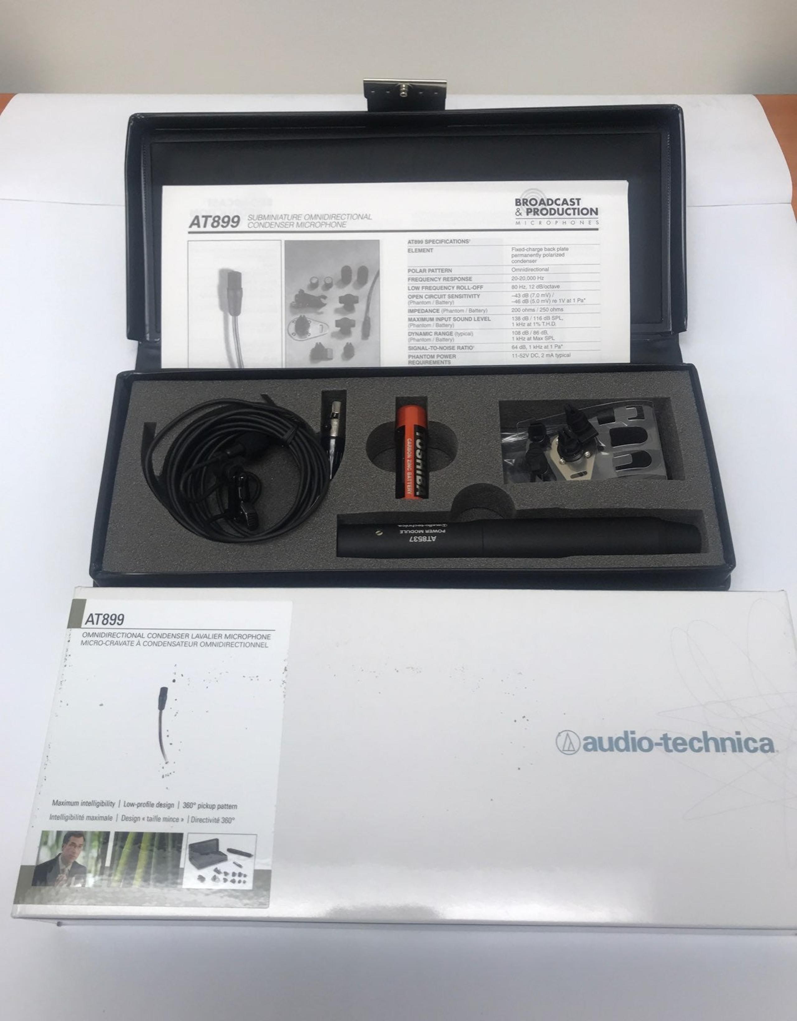 Audio-Technica AT899 lavalier microphone
