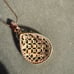925 Italy rhinestone, iridescent, teardrop necklace and earrings