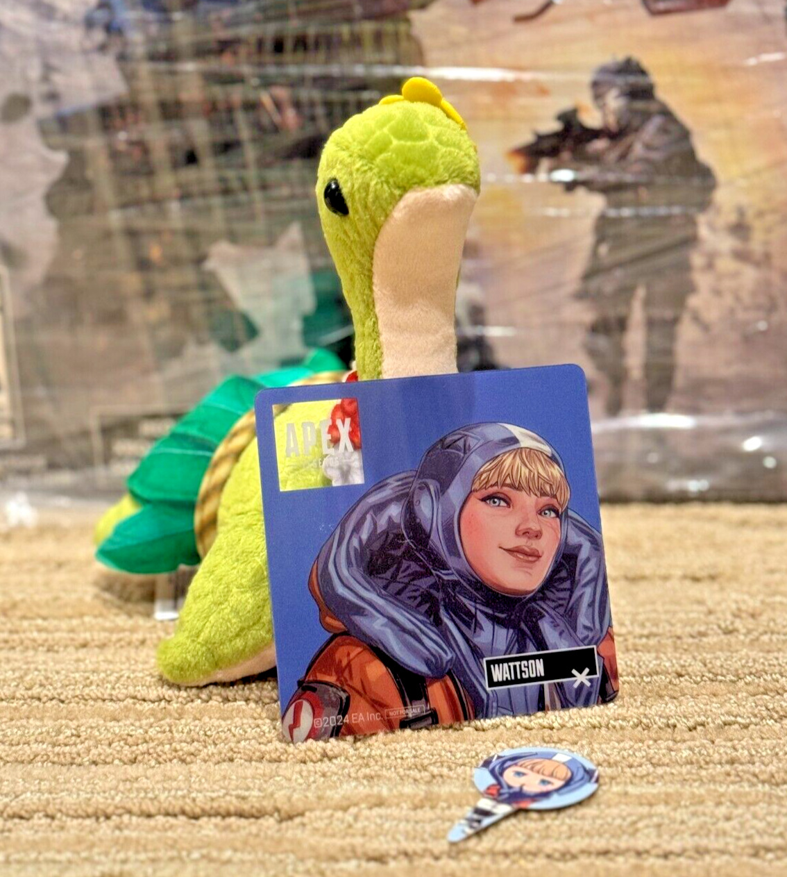 Apex Legends: Nessie Cafe Japan Import - Coaster & Pick Bundle - Wattson