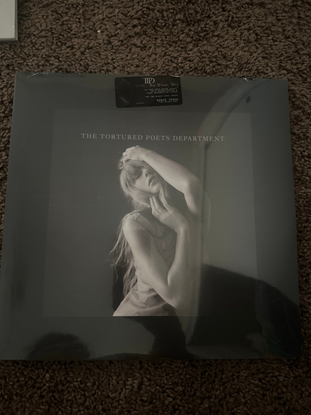 Tortured Poets Department Vinyl-The Black Dog