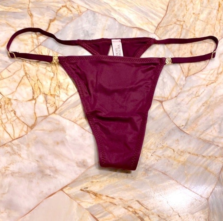 VS LOVE CLOUD Adjustable String Thong Panty Small
