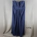 David's Bridal Women's Chic Strapless Navy Bridesmaid Dress Size 12