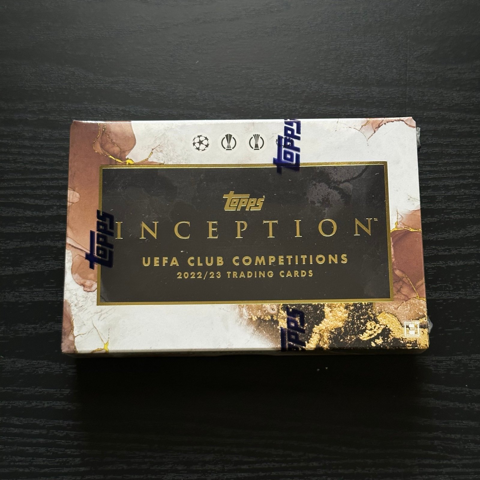 2023 Topps UK UEFA Club Competition Inception Soccer Futbol Trading Cards Box