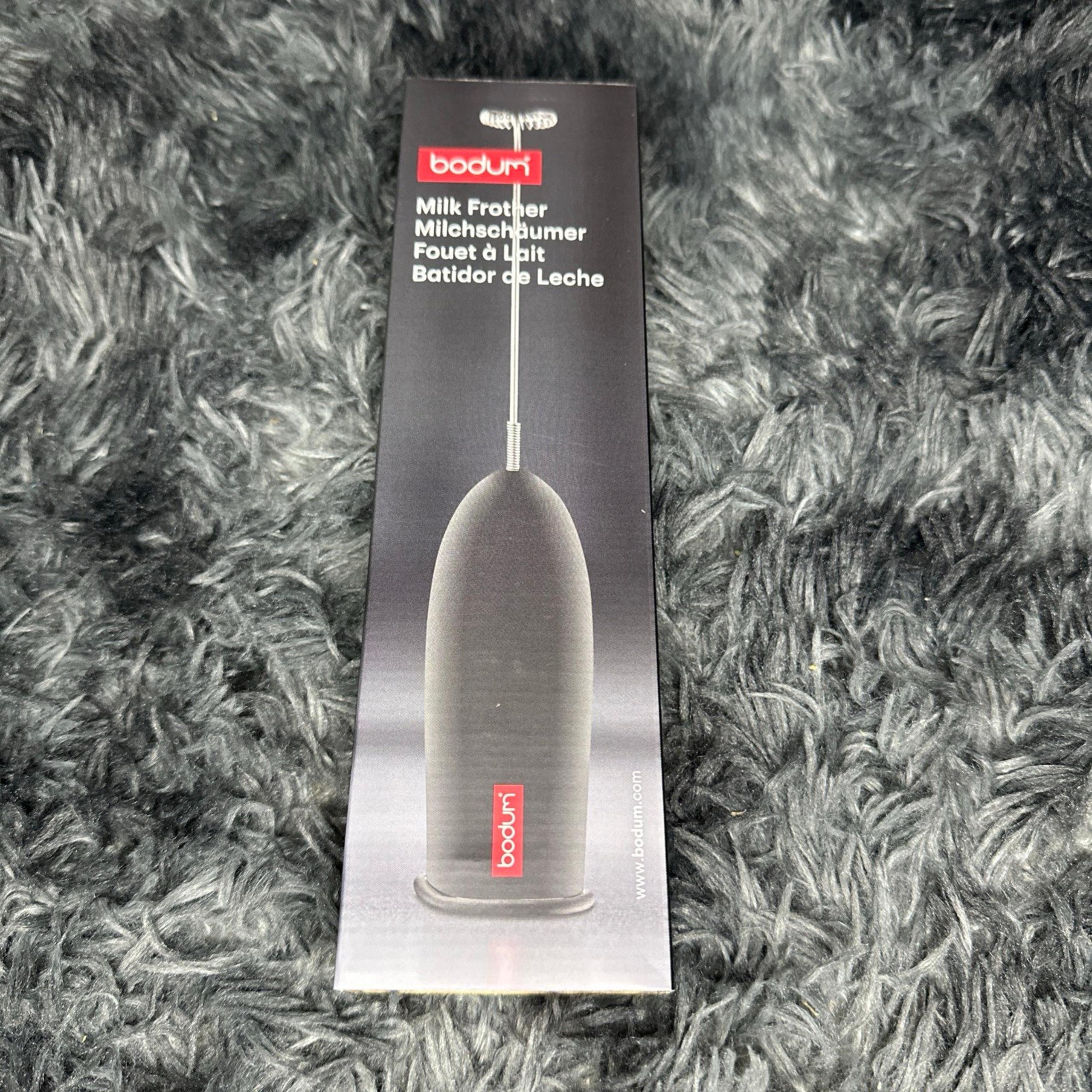 New Bodum Schiuma Battery Operated Milk Frother Lattes, Mocha, Cappuccino (SH9)