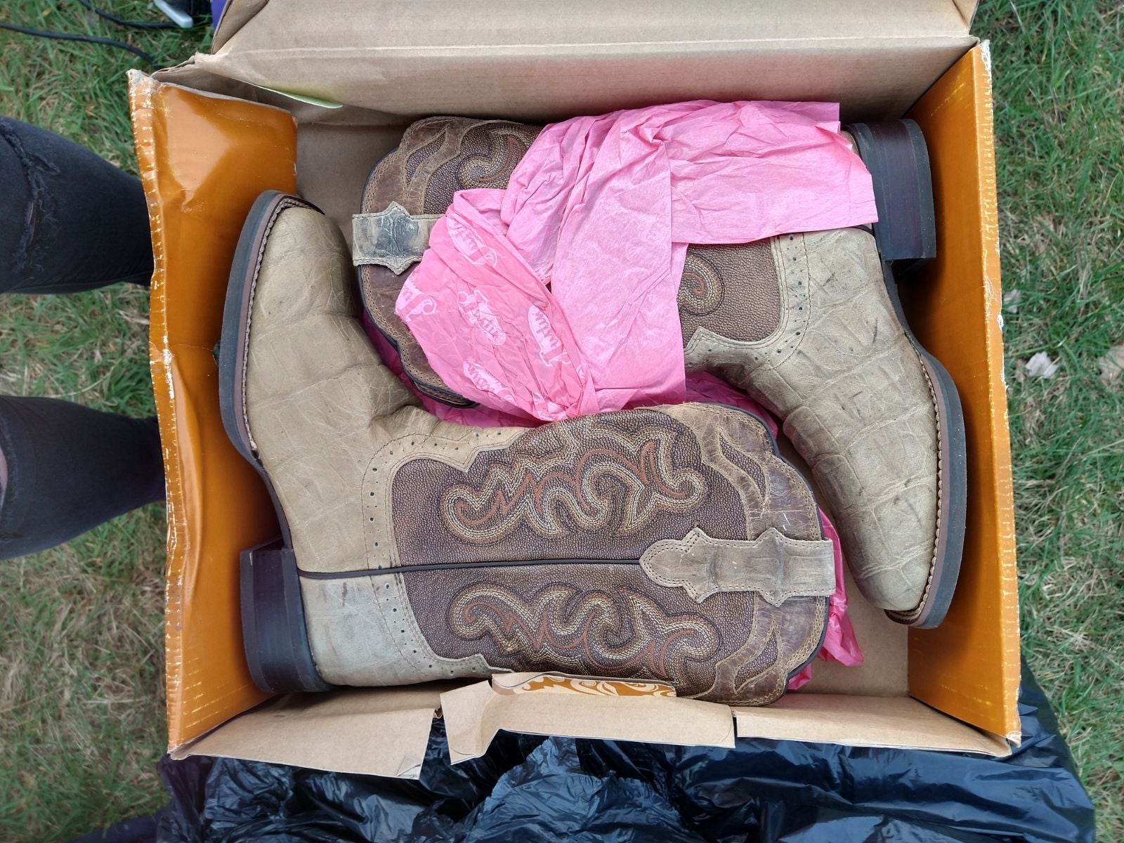 Justin cowgirl boots