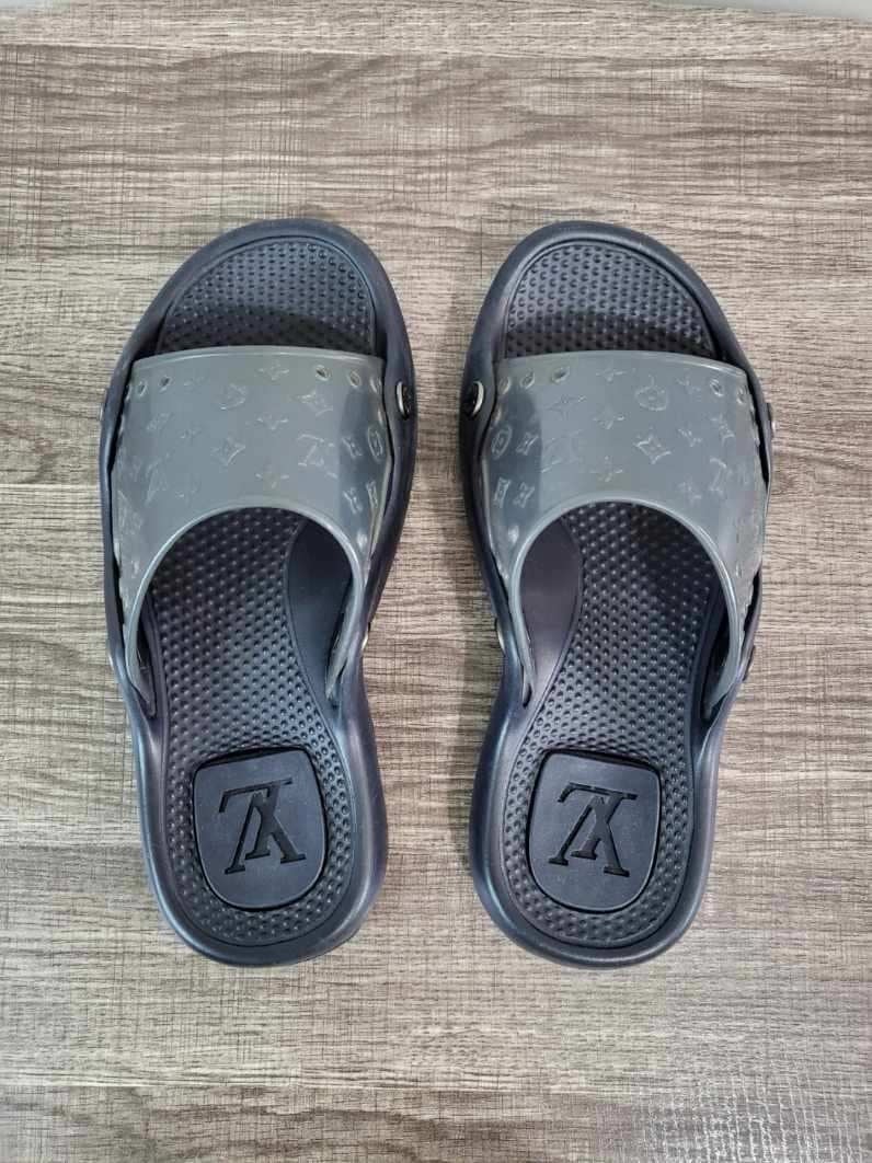 Louis Vuitton Monogram Printed Mule Slides