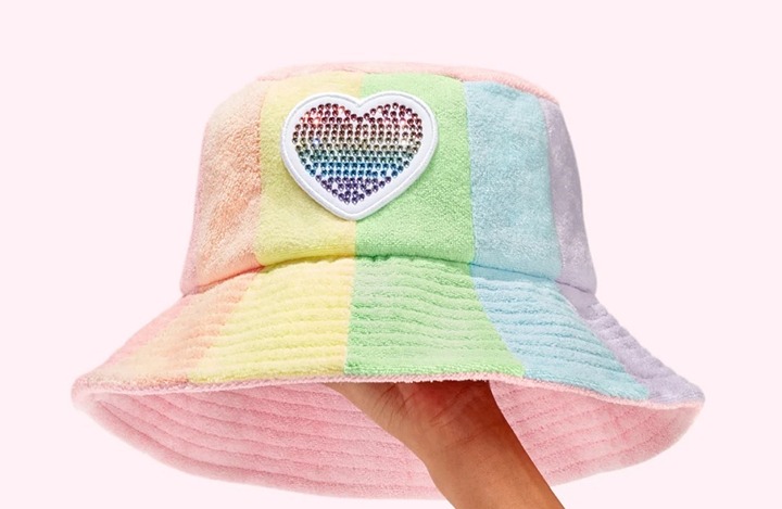 Rainbow Terry Bucket Hat