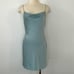 Alice + Olivia Harmony Mini Slip Dress in Waterfall Light Blue 8