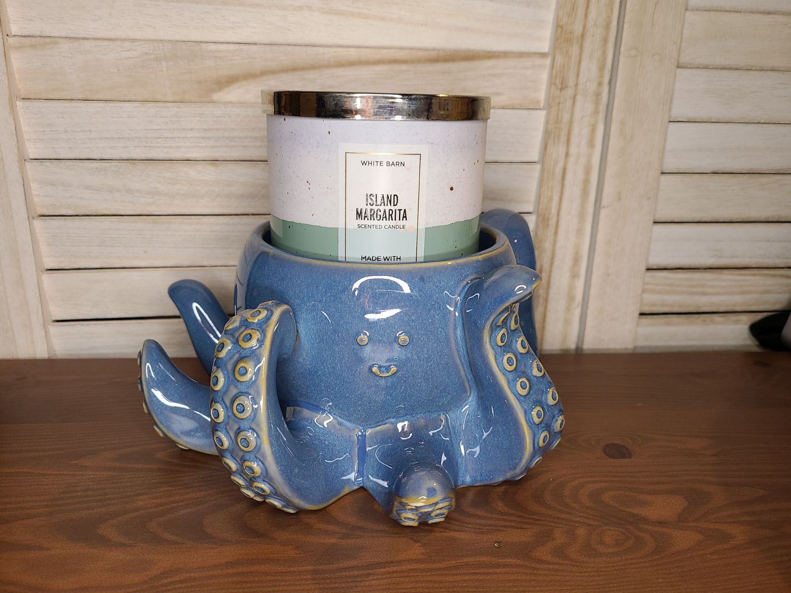 Bath and Body Works Octopus Candle Holde