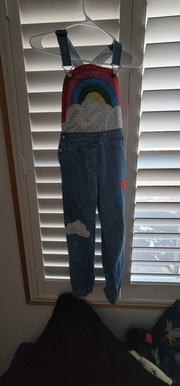 Mini Boden Rainbow Overalls RARE
