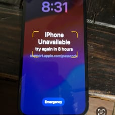 iPhone 13 for parts is locked