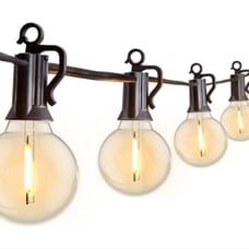 Lot of 4 NIB Outdoor String Lights 25 Feet Globe LED Patio Lights
