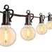 Lot of 4 NIB Outdoor String Lights 25 Feet Globe LED Patio Lights