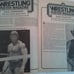 Wrestling All Stars Poster Magazine # 3 NOBAR Kerry Von Erich Macho Man Jesse Ve