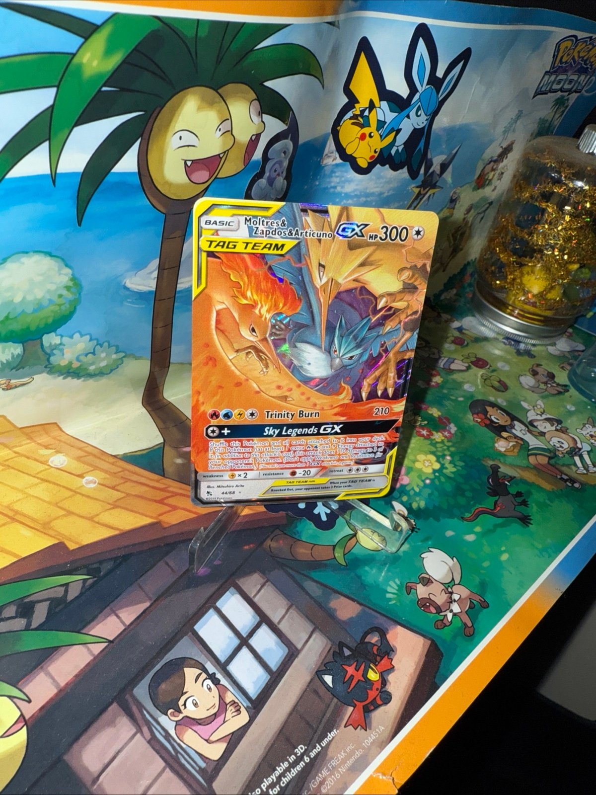 Hidden fates legendary birds card