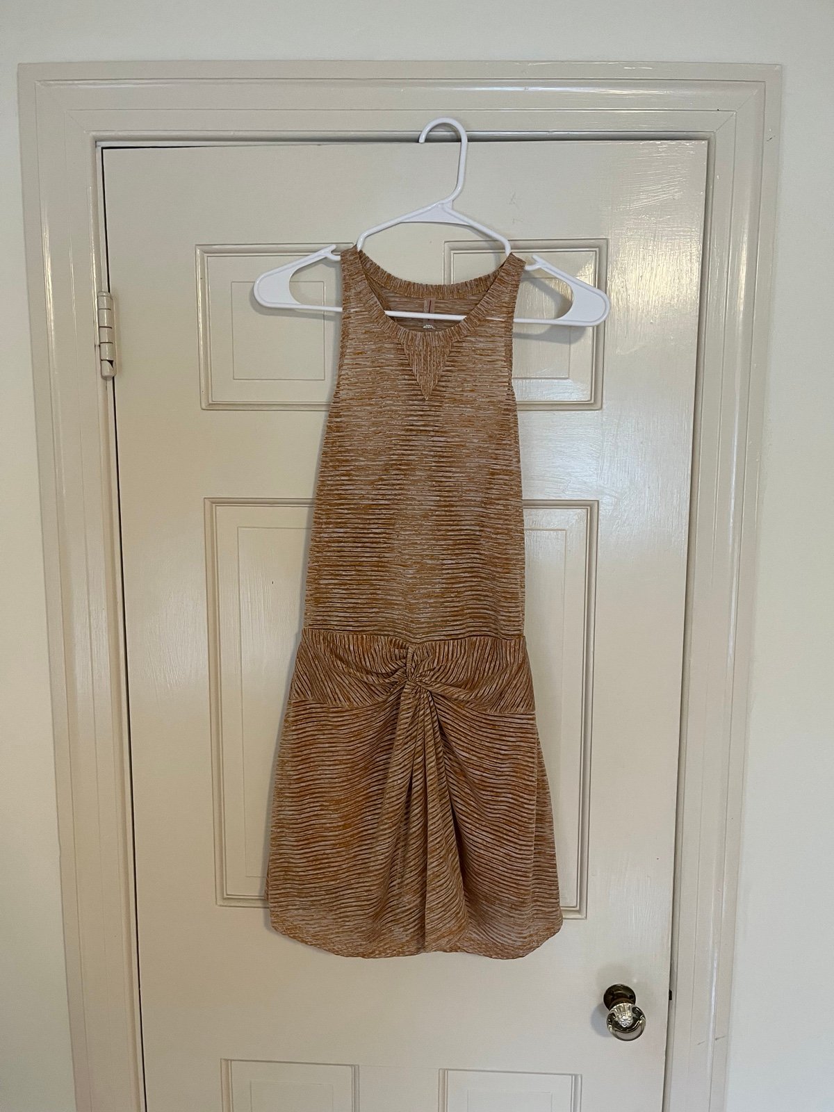 Free People movement one piece skort stripped Sz Small
