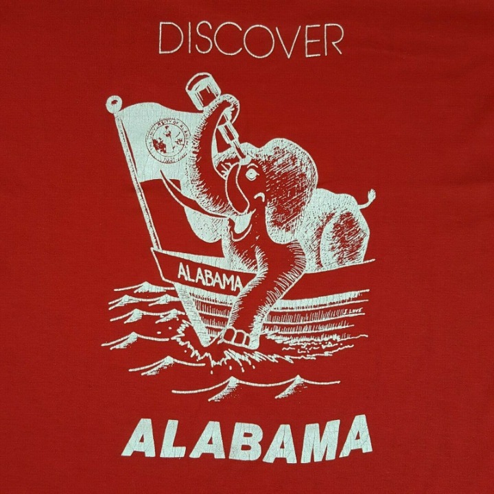 Vtg 80s Discover University of Alabama