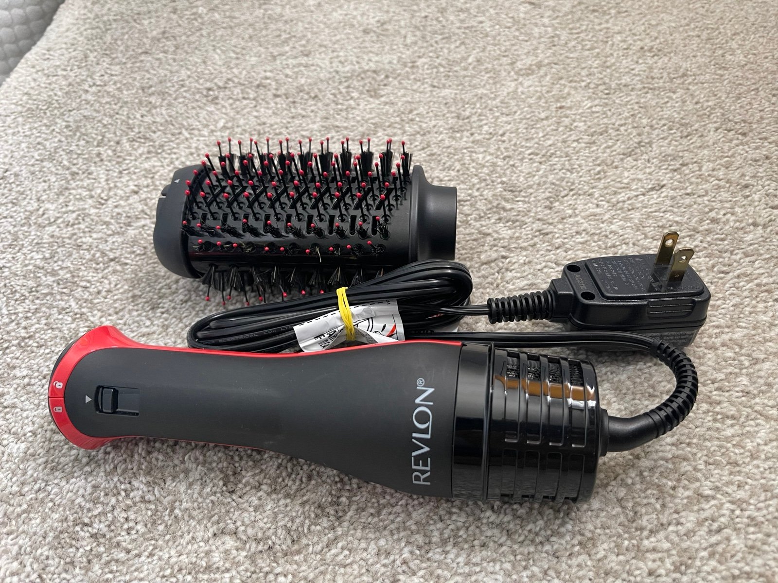 REVLON One-Step Volumizer PLUS Hair Dryer and Hot Air Brush, Black