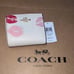 NWT COACH Snap Wallet w Lip Print CZ591 Authentic